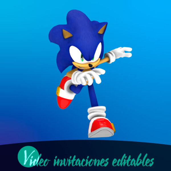 Free Sonic video invitation