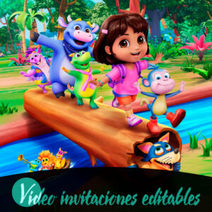 Video invitación de Dora la Exploradora 01