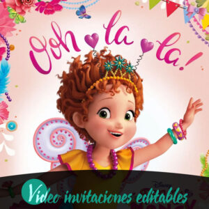 Video invitación de cumpleaños de Fancy Nancy