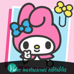 Video invitación de cumpleaños de My Melody