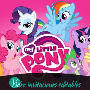 Video invitación de cumpleaños de My Little Pony